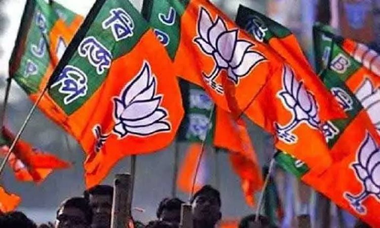 भाजयुमो द्वारा अभनपुर एसडीएम कार्यालय घेराव कल।