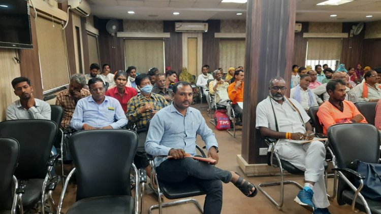 मत्स्य संपदा के प्रशिक्षण में अभनपुर अंचल के मत्स्य पदाधिकारी हुए शामिल ।