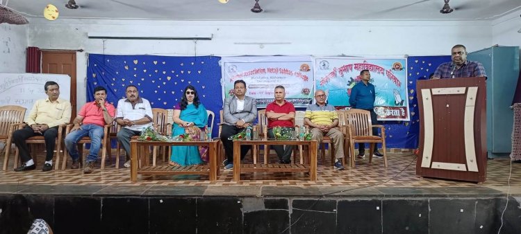 नेताजी कालेज में भूतपूर्व विद्यार्थियों का एलुमिनी मीट समारोह हुआ संपन्न