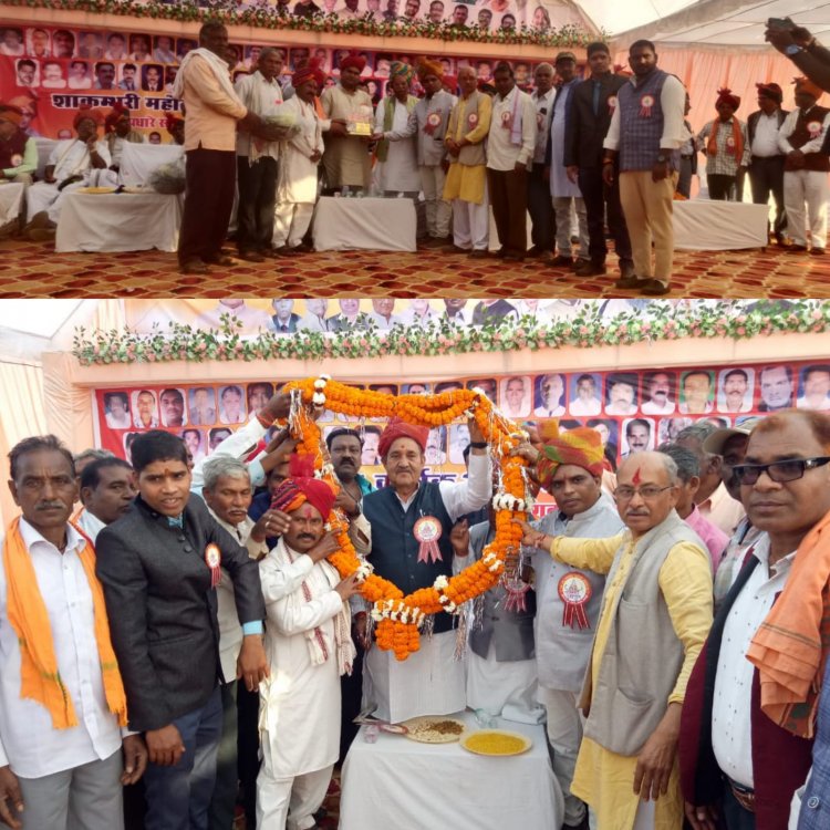 पटेल समाज ने अभनपुर में मनाया शाकंभरी महोत्सव, युवाओं ने बाइक रैली निकाल दिया संदेश