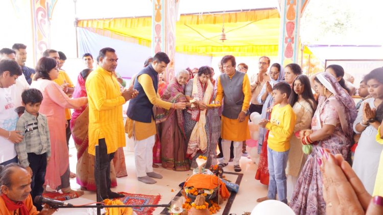 सीआईटी कैम्पस अभनपुर में महाशिवरात्रि पर की गई विशेष पूजा, चिन्मय दावड़ा ने सादगी से मनाया जन्मदिन