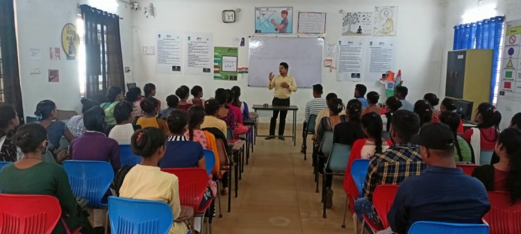 अभनपुर स्थित श्री दावड़ा प्रतिष्ठान में चल रहे प्रशिक्षण चलेगा मई तक ,प्रशिक्षणार्थी ने तेज की तैयारी