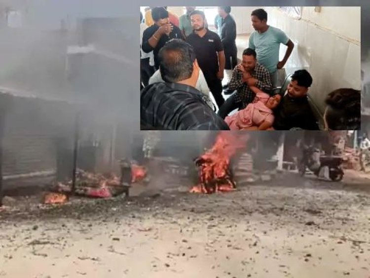 बड़ी खबर : पटाखा दुकान में लगी आग, दम घुटने से दो सगे भाई समेत 5 लोगों की मौत